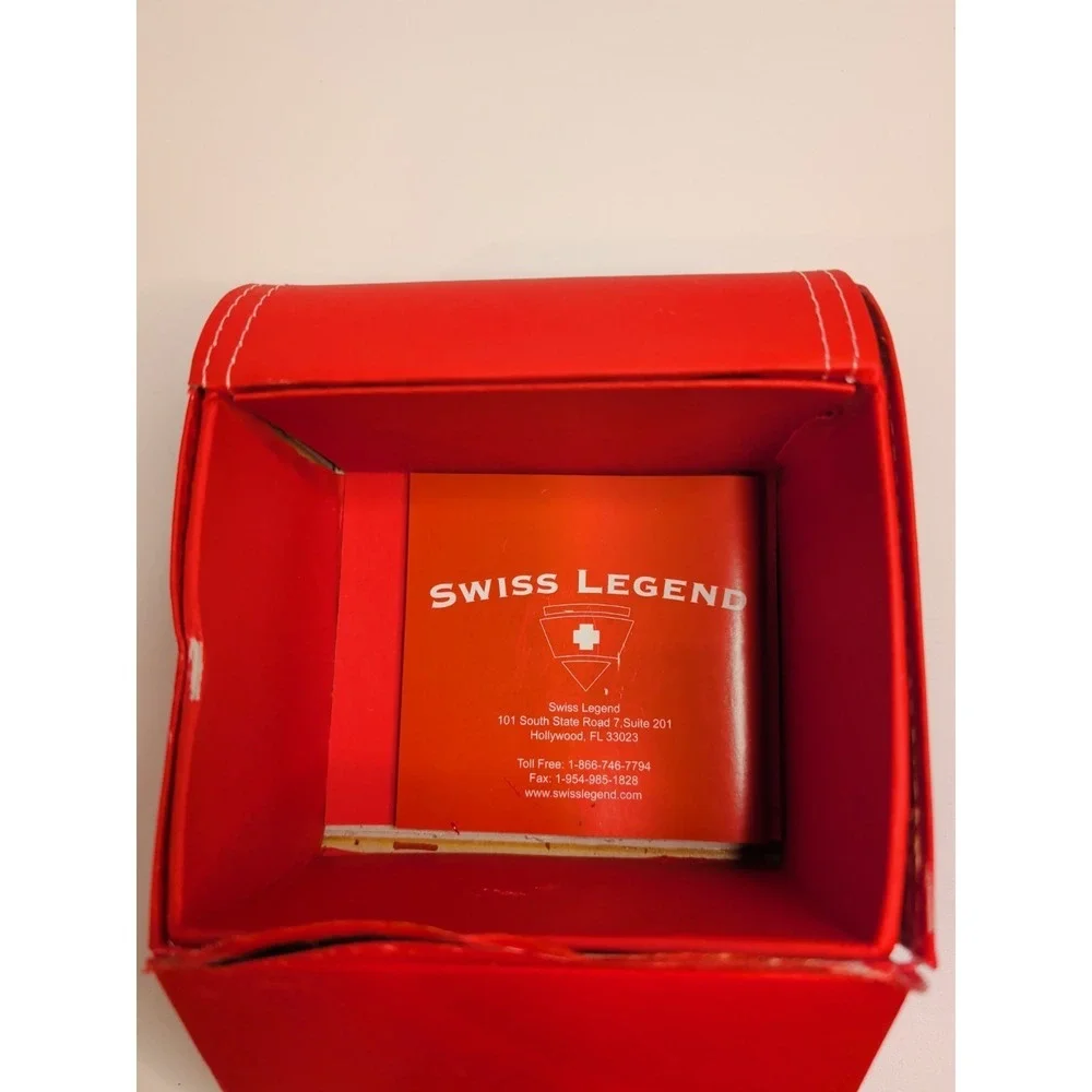 Swiss Legend Commander II SL-10068-RG-014 Rose Gold 200M Diver Watch Gray Strap